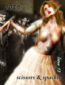 scissors and spackle